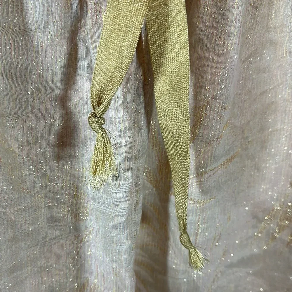 Beige Drawstring Pants - Picture 6 of 10